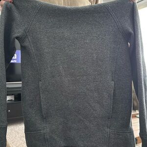 Lululemon Grey Scuba Pullover hoodie size 4